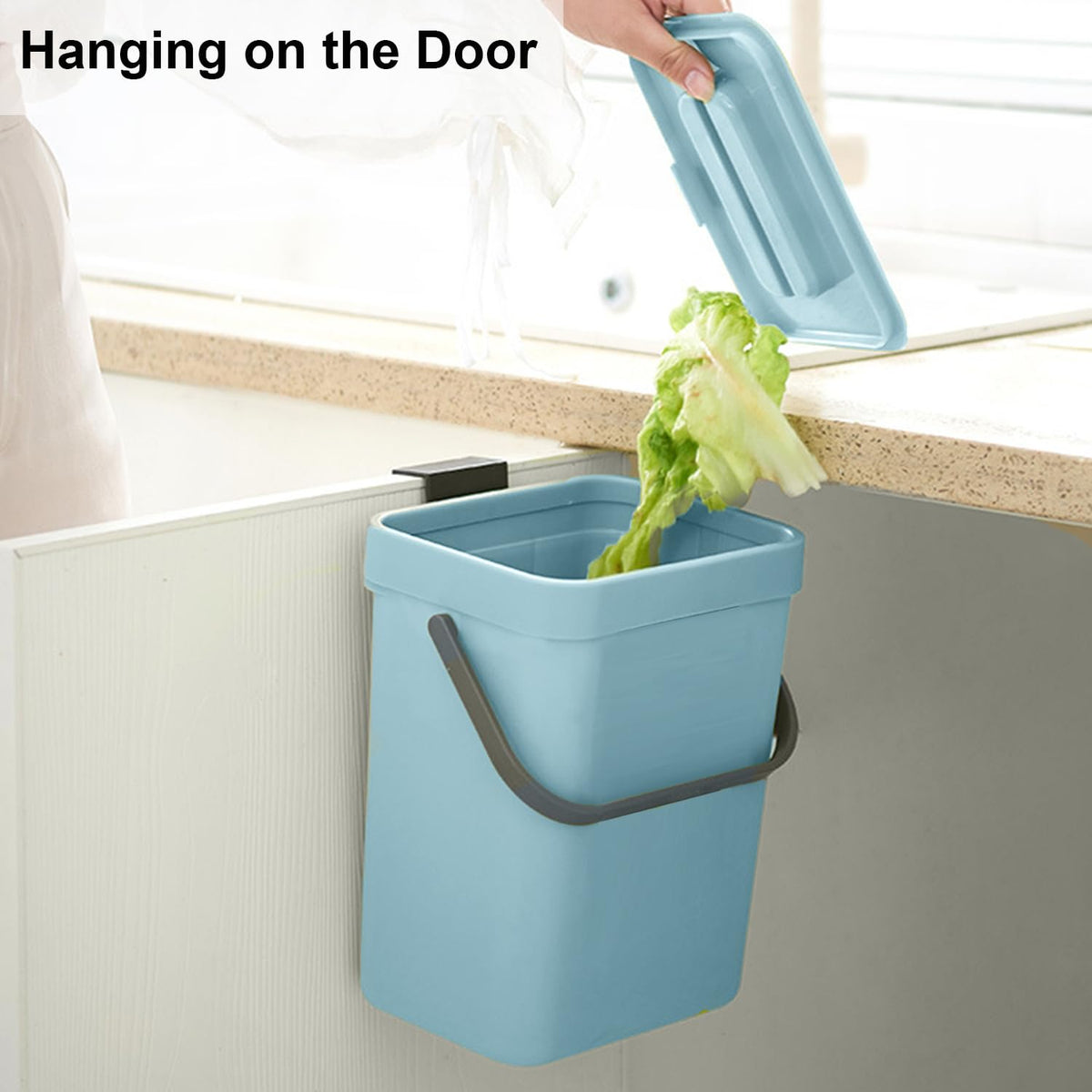 LALASTAR Compost Bin Kitchen, Small Compost Bin for Kitchen, Countertop Compost Bucket with Lid