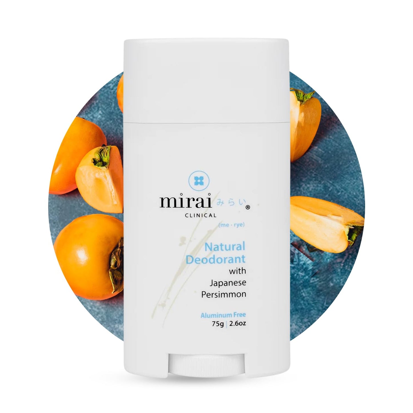 Mirai Clinical - All Natural Deodorant for Women and Men - w/Japanese Persimmon Extract - Full-Body