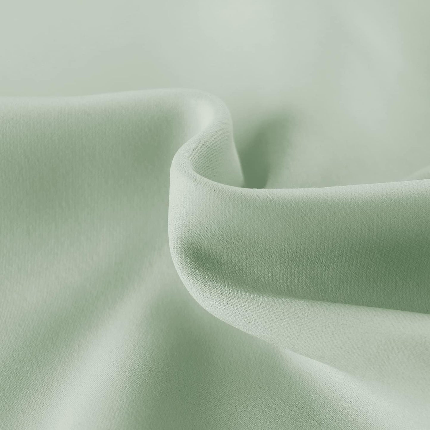 DWCN French Door Curtains – Rod Pocket Thermal Blackout Curtain for Doors with Glass Window