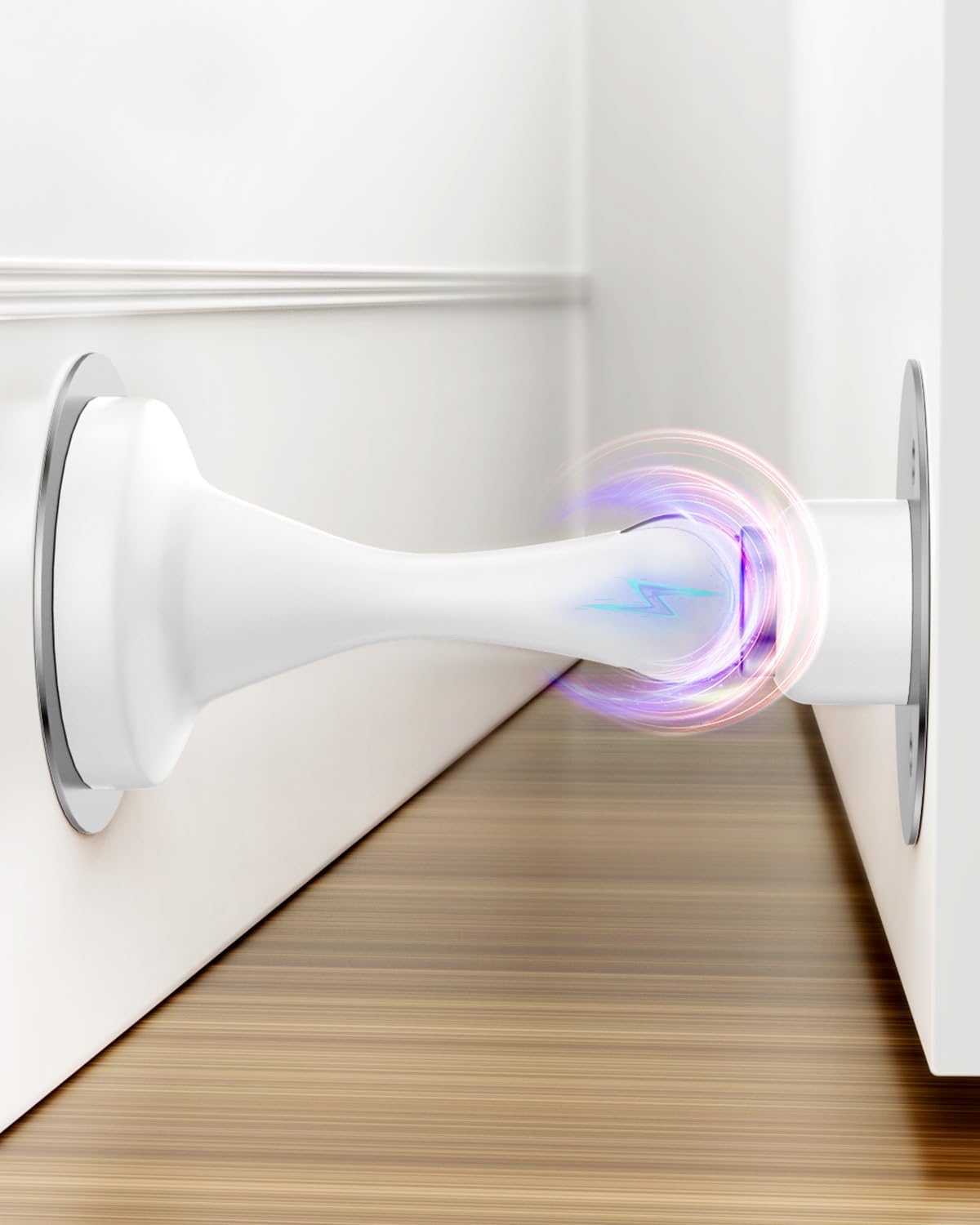 Magnetic Door Stoppers Door Catch - 1 Pack Stainless Steel Heavy Duty Door Stops for Bottom of