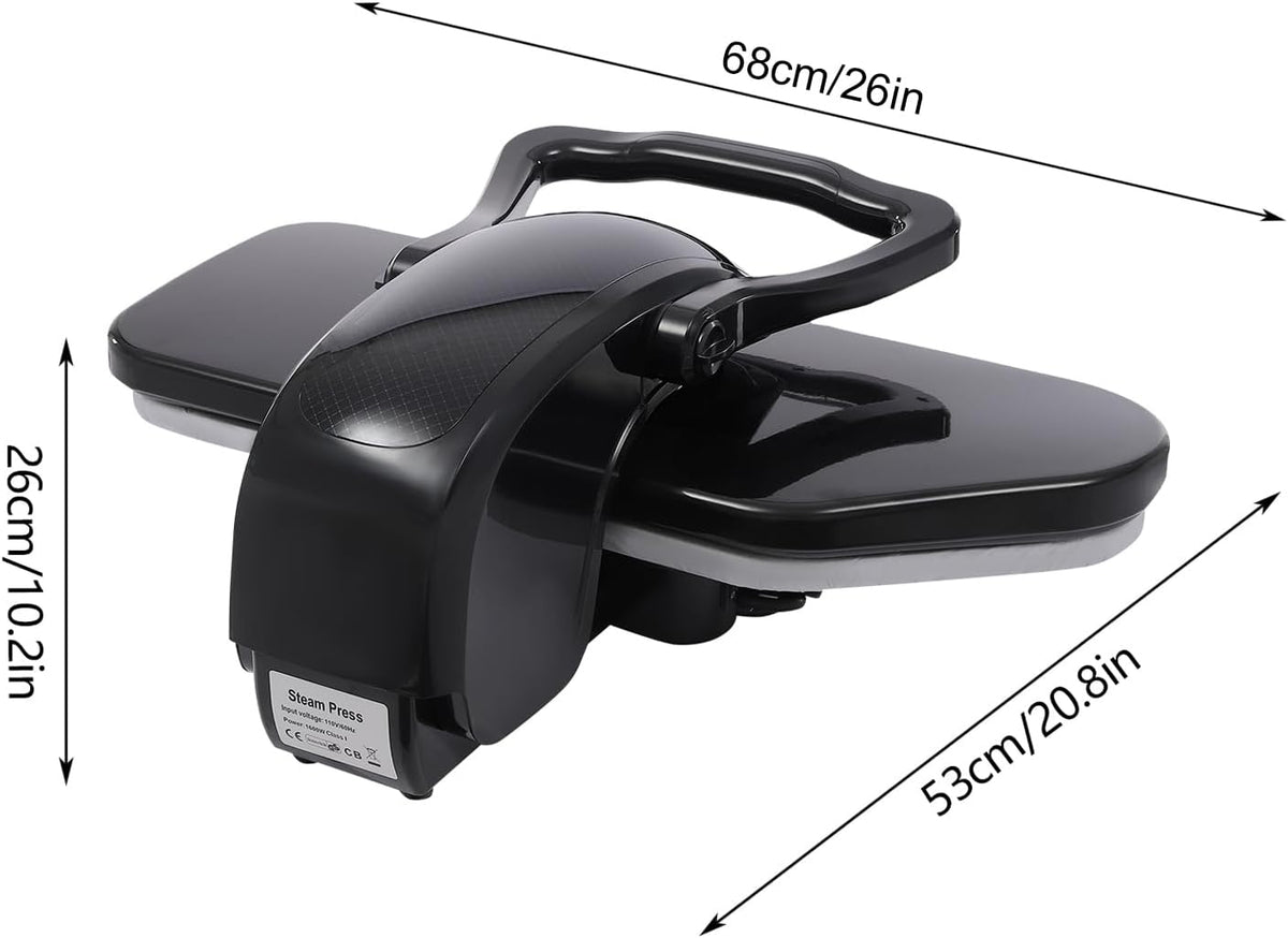 Intelligent Steam Press with 5 Fabric Setting Professional Steamer 1600W for Home/Business 36inch