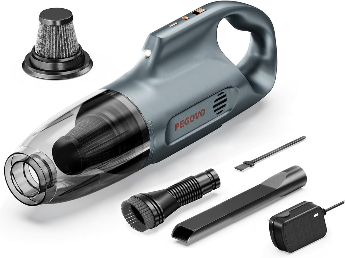Handheld Vacuum Cordless Car Vacuum Portable, Cordless Handheld Vacuum Cleaner with Fast Charging