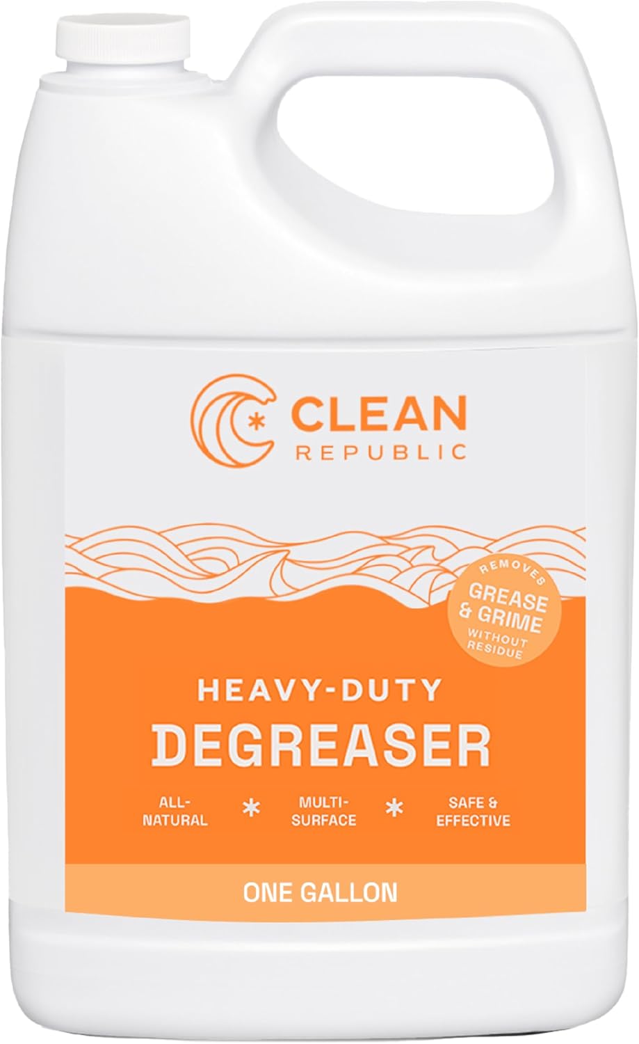 Clean Republic Heavy-Duty Degreaser, Multi-Surface Cleaner for Ovens, Stove Tops, Grills, and More