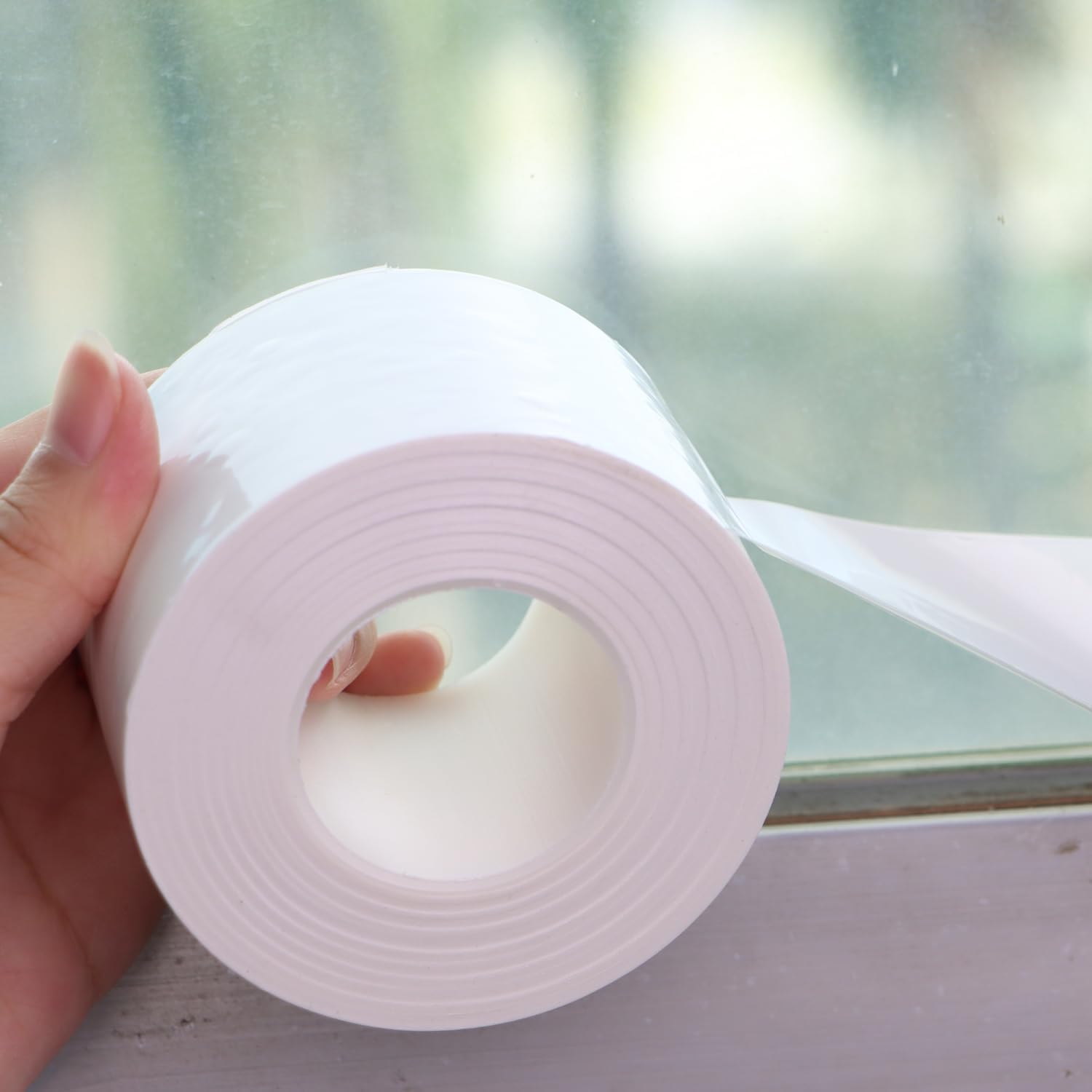 Window Insulation for Winter Weather Sealing Tape 2 Inch x 50 Yards Weather Stripping Residue Free