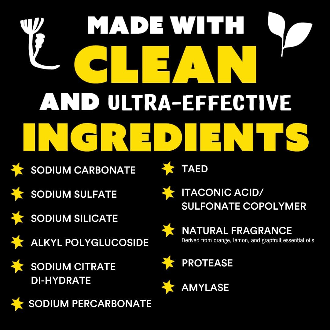 Molly's Suds Dishwasher Powder | Clean Dishwasher Detergent, Cuts Grease & Rinses Clean