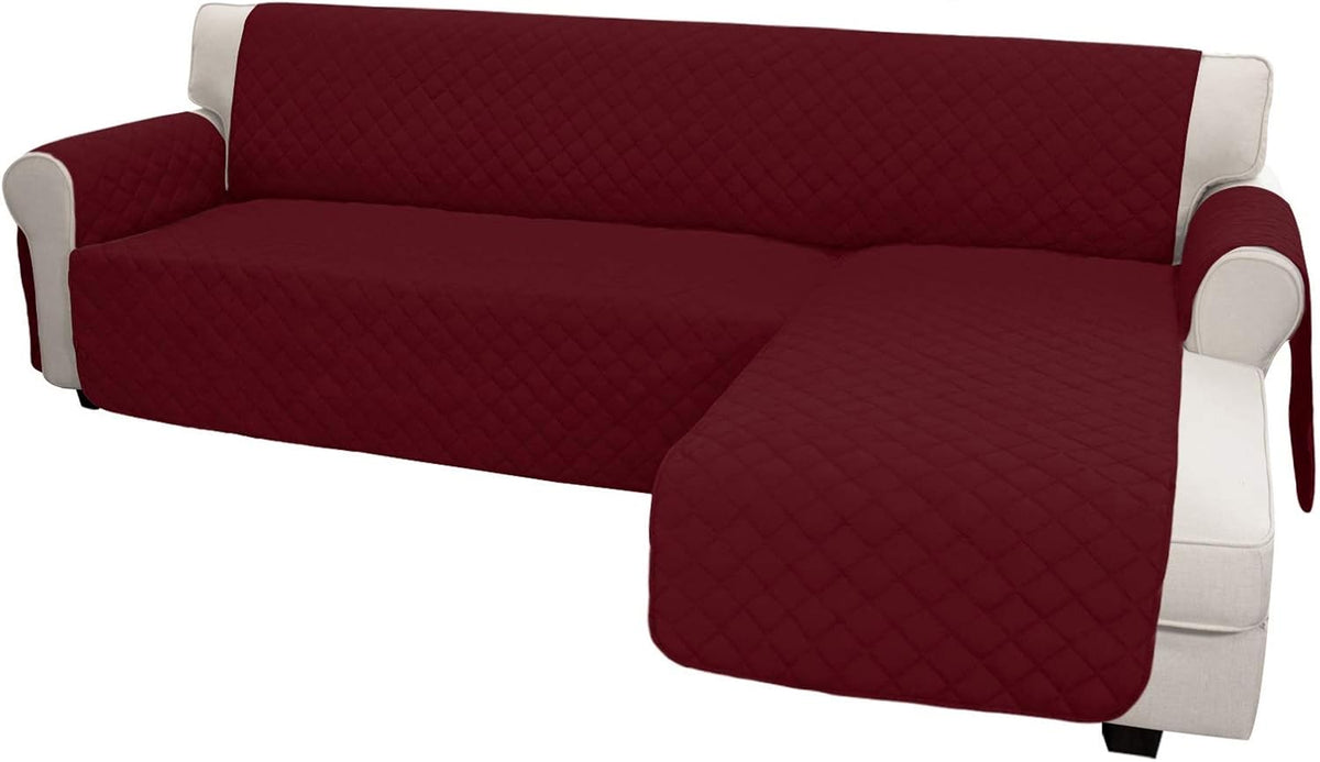 Easy-Going L Shape Sofa Slipcover Chaise Reversible Protector Cover for Pets Dog (X-Large