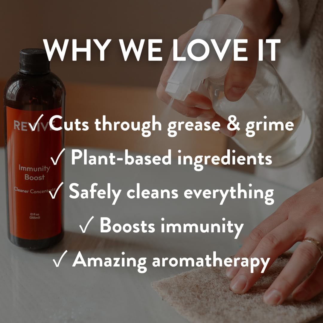 REVIVEEO Immunity Boost Cleaner Concentrate Multi-Purpose, All-Purpose, Concentrated, Mopping