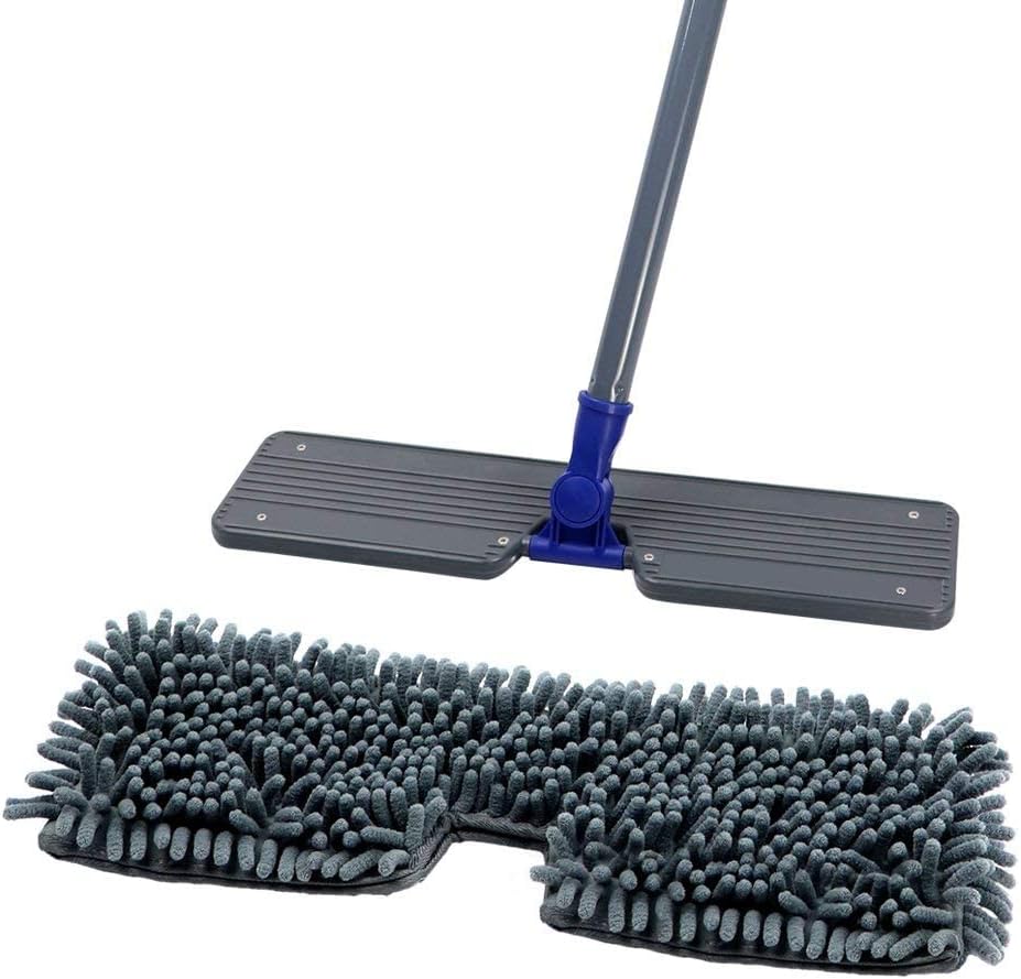 Masthome 3 Pack Microfiber Flip Mop Refills, Dua-Action Microfiber Mop Replacement Pads, Compatible
