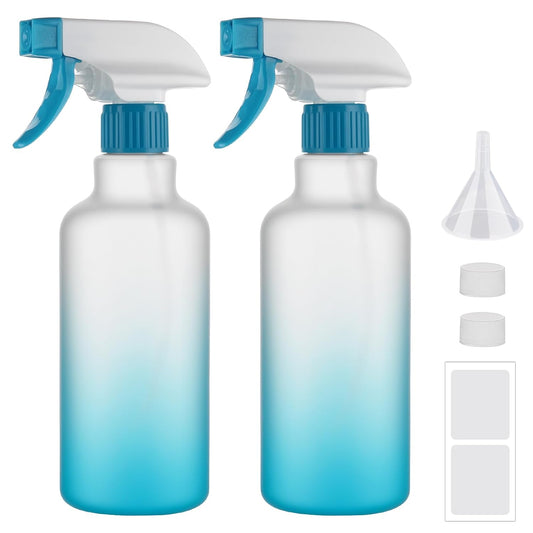 Spray Bottles 16.9oz/500ml Plastic Spray Bottle for Hair Mist/Stream Empty Spray Bottle Heavy Duty