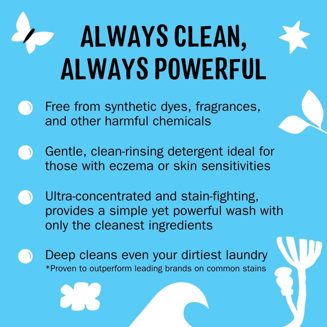 Molly's Suds Original Laundry Detergent Powder | Clean Laundry Detergent Powder for Sensitive Skin