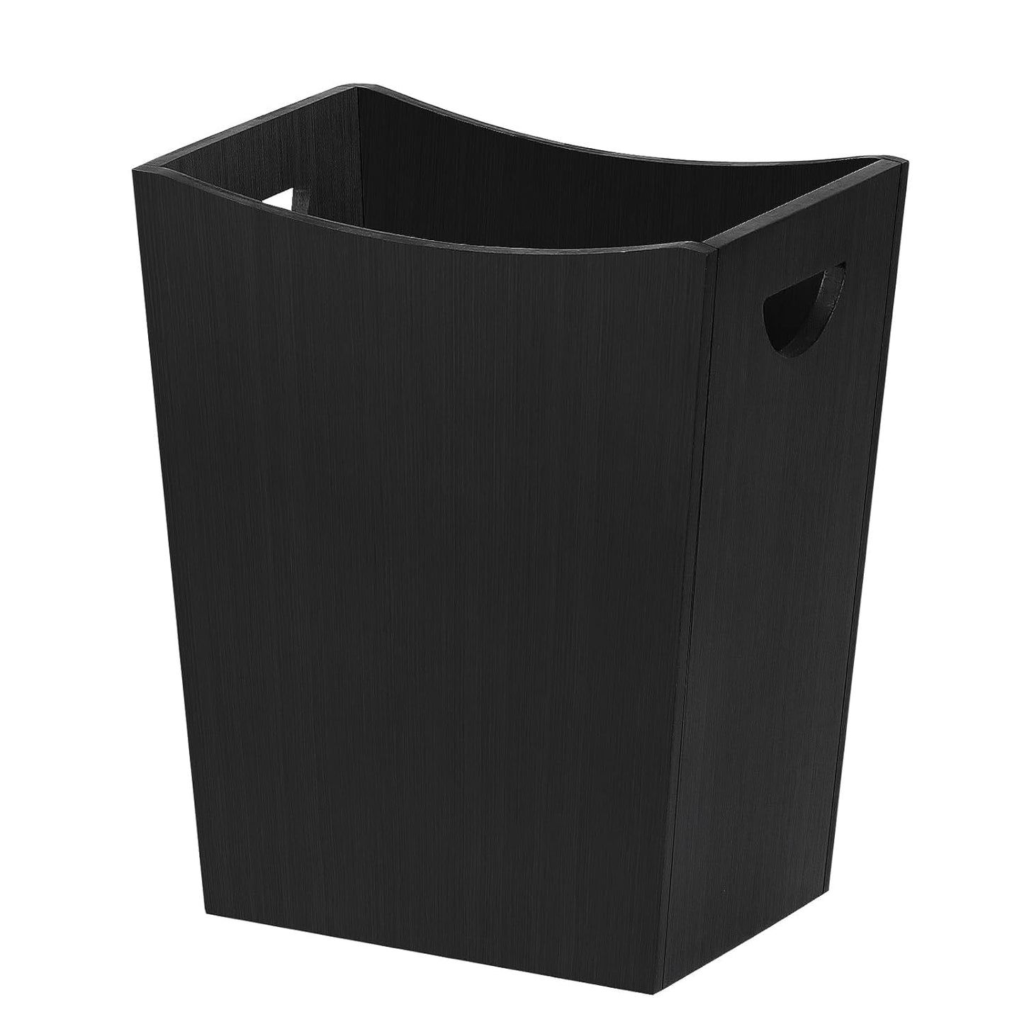 SEHERTIWY Wood Trash Can, Farmhouse Wastebasket Bin for Bathroom, Office, Bedroom, Living Room