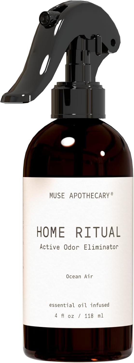 Muse Apothecary Home Ritual Active Odor Eliminator Spray - Furniture Deodorizer Spray & Bathroom