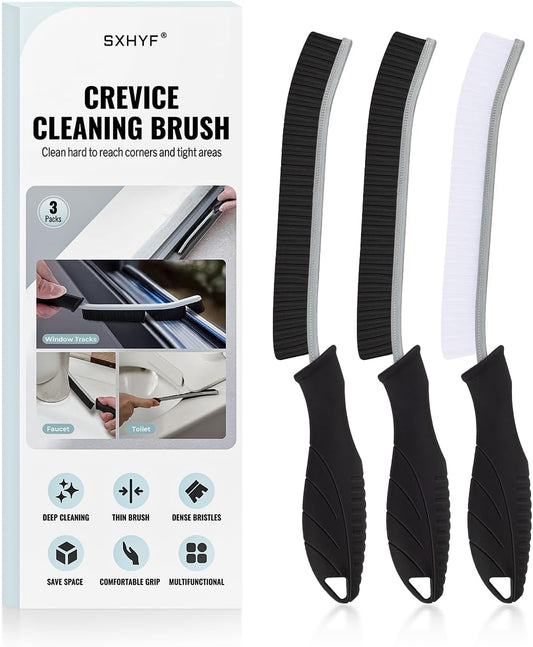 SXhyf Crevice Cleaning Brush - Grout Scrub Brush, House Cleaning Supplies, Gap Cleaning Tools, Home