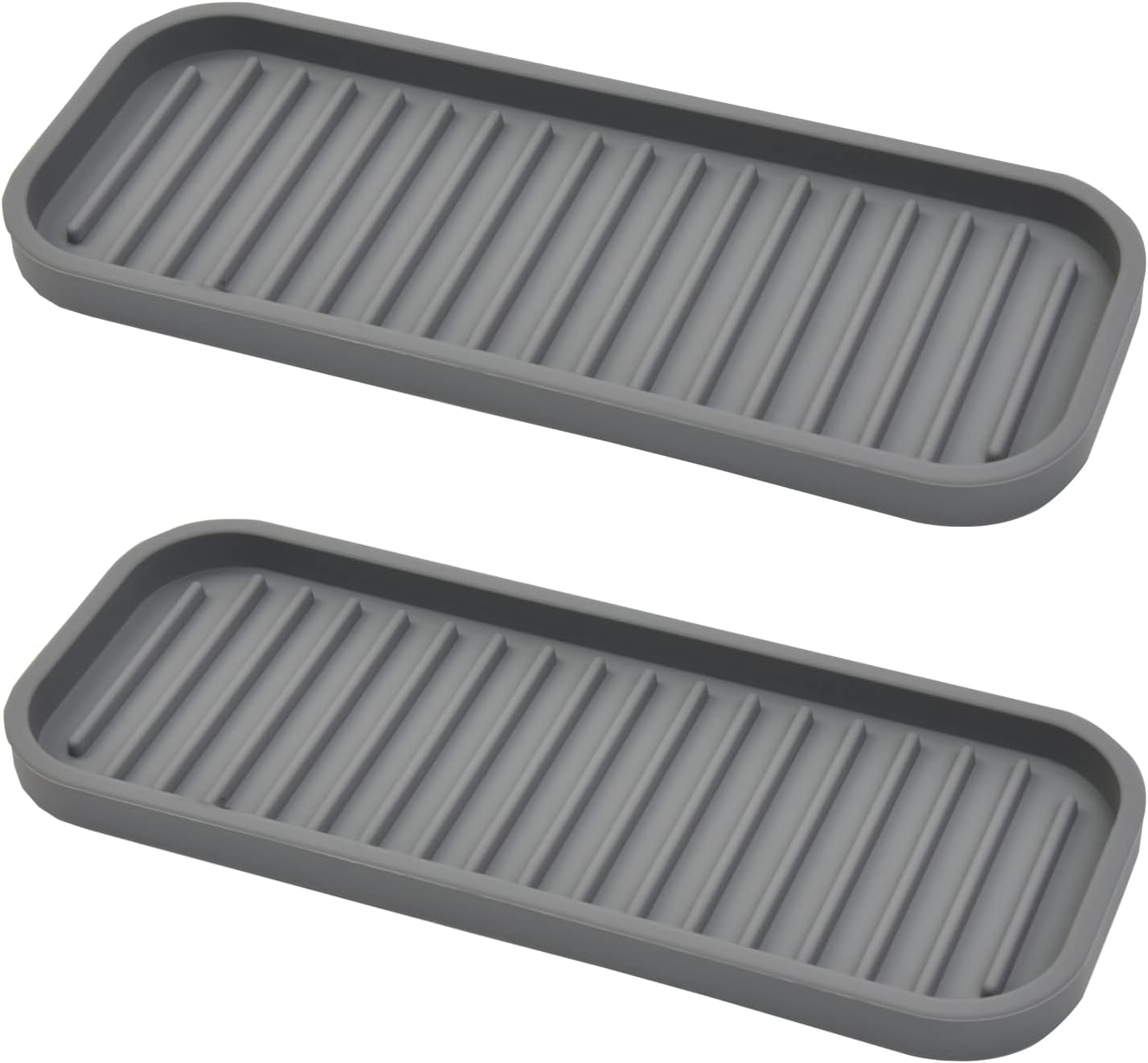 Mofason Silicone Sponge Holder, Tray for Soap and Sponge, Kitchen Sink Tray, Accessories to Help