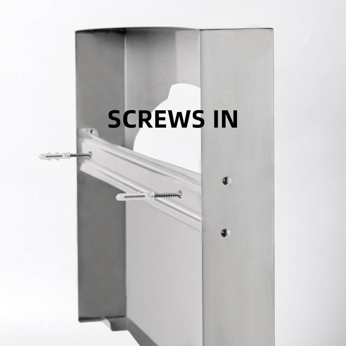 Toilet Seat Cover Dispenser,Commercial Stainless Steel Brushed Toilet Seat Cover Holder for