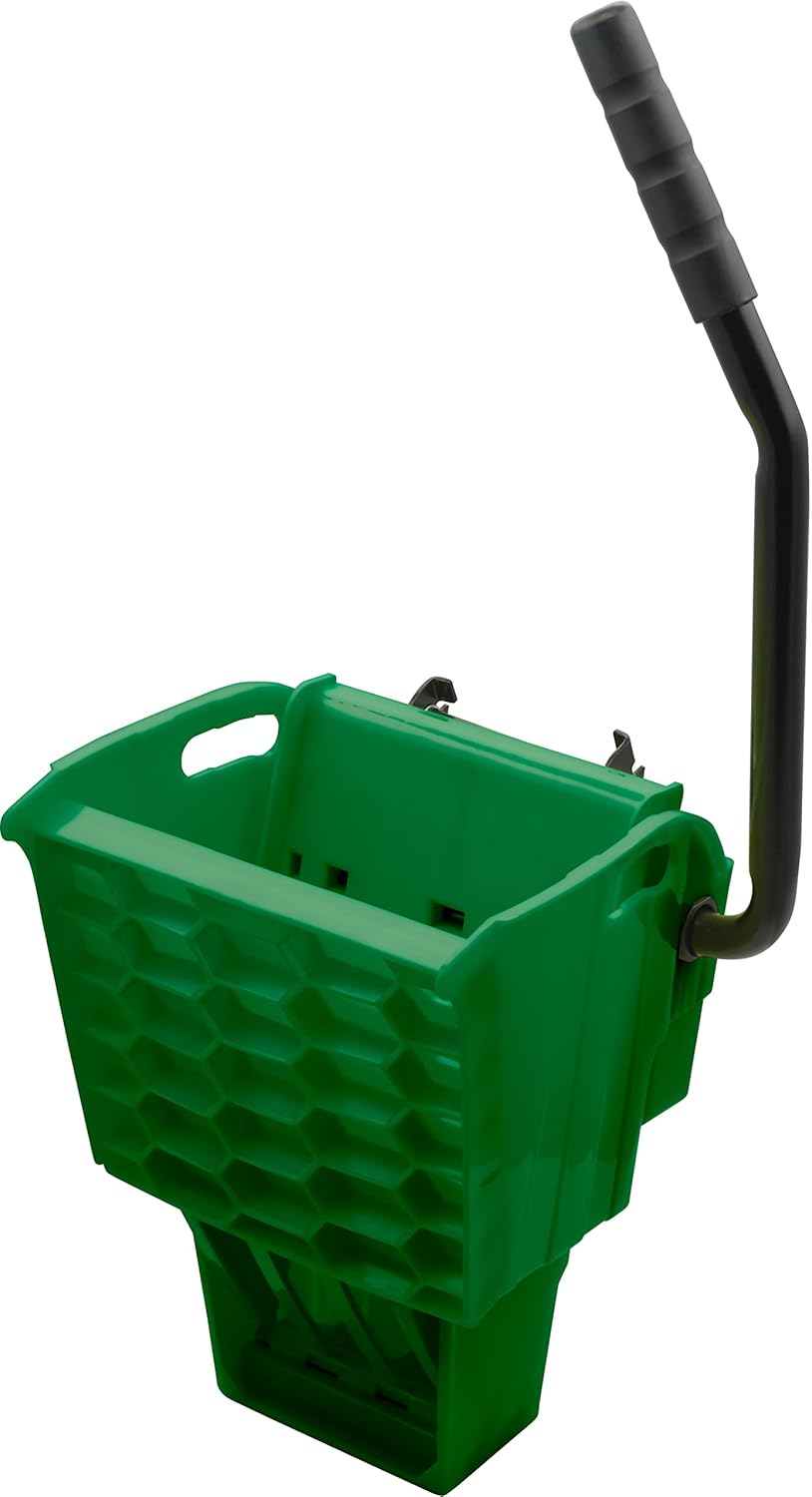 Carlisle FoodService Products Omnifit Mop Bucket with Side Press Wringer and Soiled Water Insert