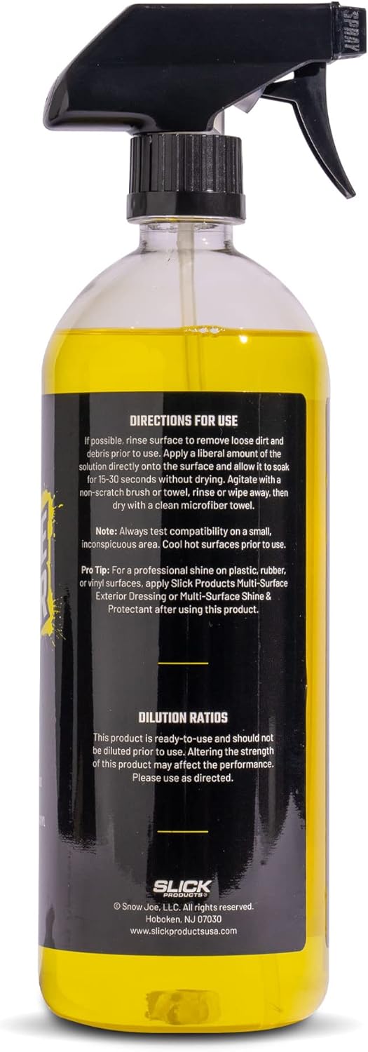 Slick Products All-Purpose Surface Cleaner – Multi-Surface Car Interior & Exterior Cleaner for