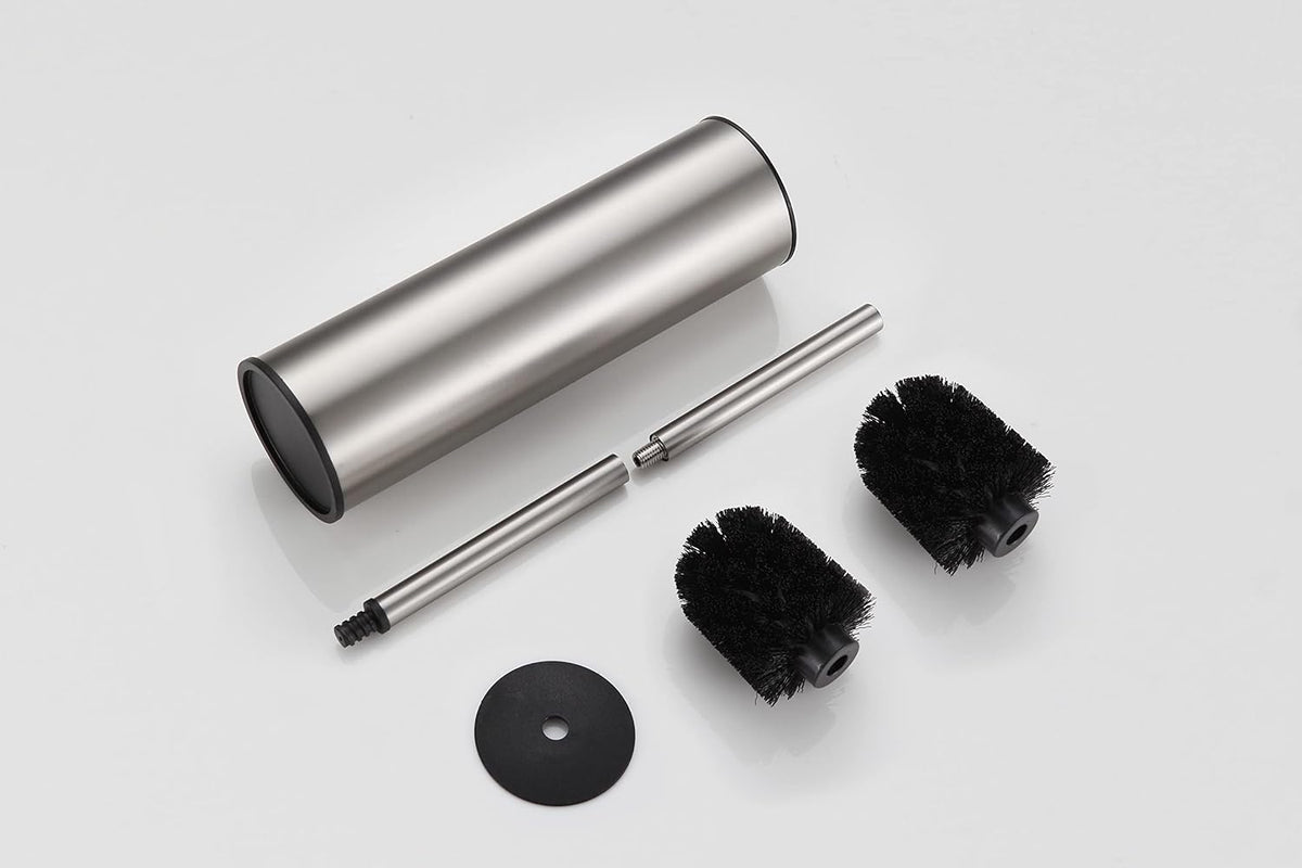 BGL Toilet Brush and Holder,Stainless Steel Toilet Brushes for Bathroom with Holder, Toilet Bowl