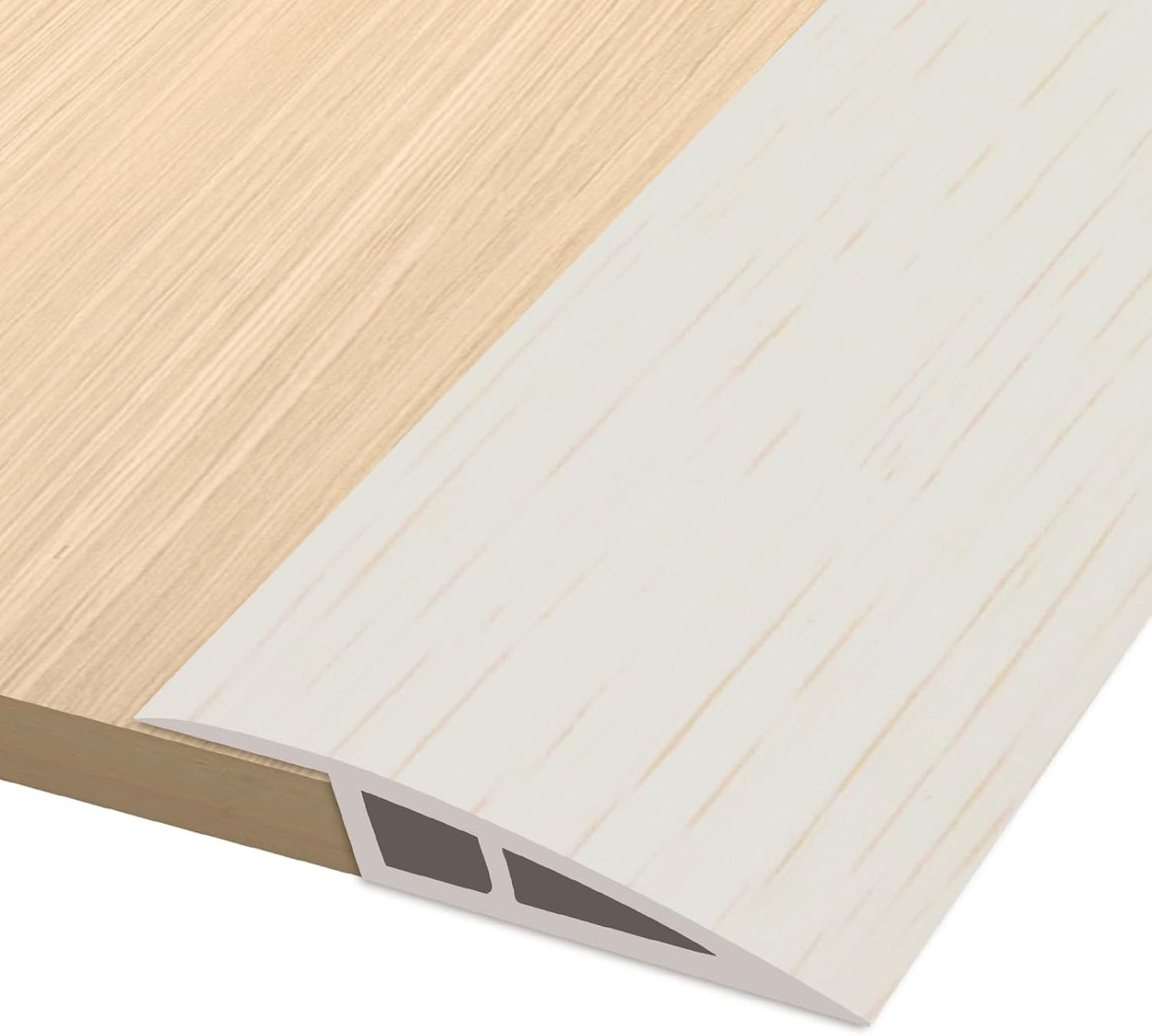 Vinyl Door Threshold Flooring Transition Strip Self Adhesive Carpet Edging Strip for Laminate