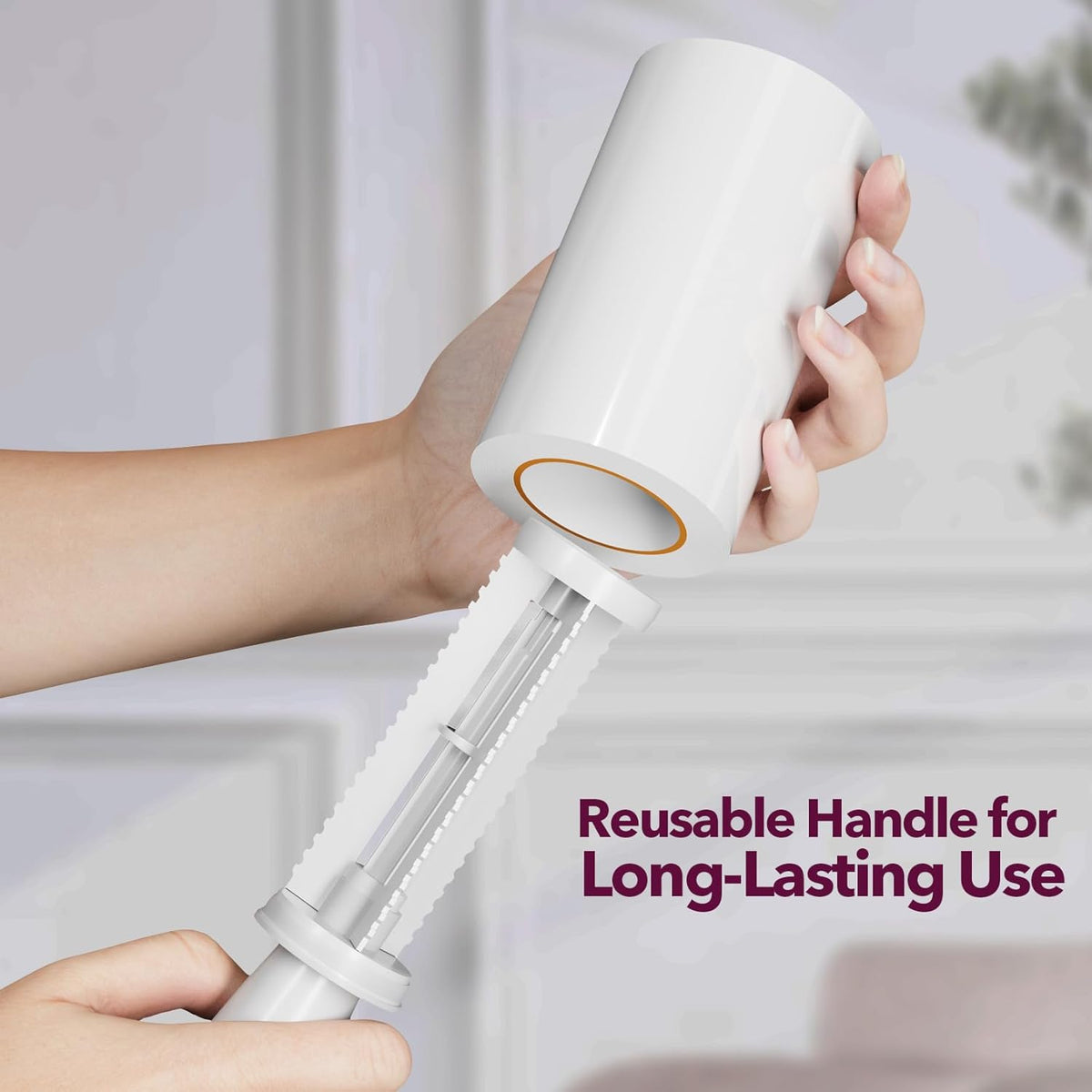 Lint Rollers for Pet Hair Extra Sticky, 880 Sheets Mega Value Set Lint Roller with 4 Upgraded