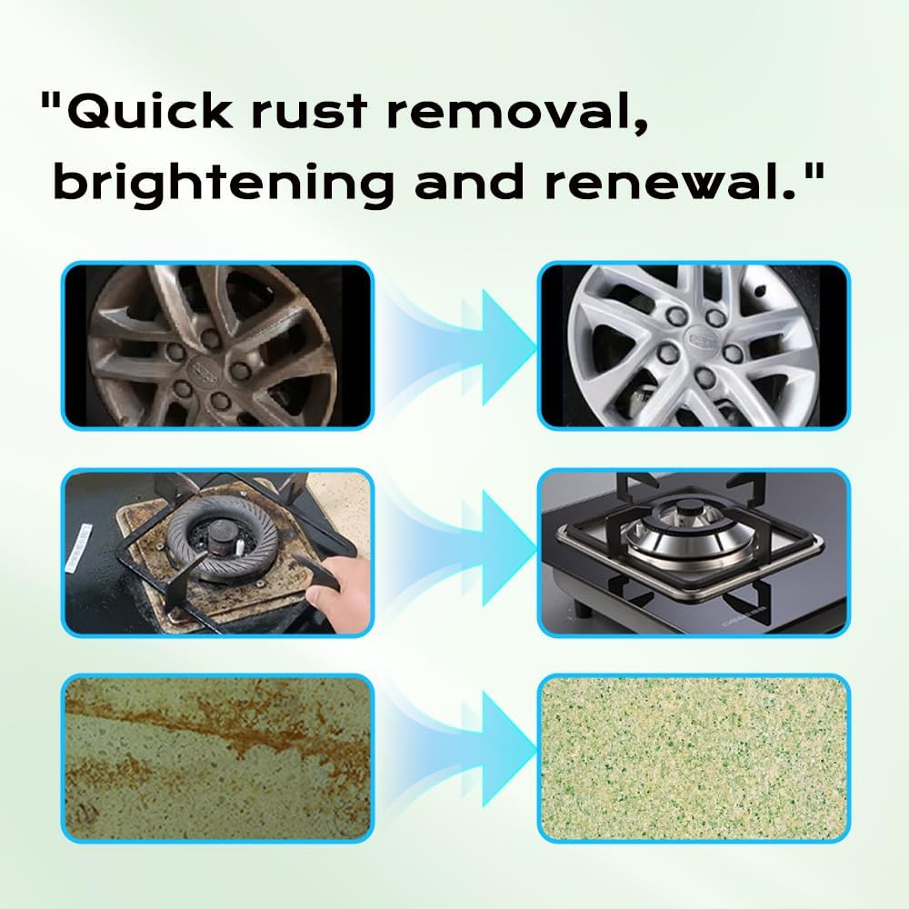 500ml Rust Stain Remover Neutral Metal Cleaner Marble Rust Remover - Powerful and Effective in