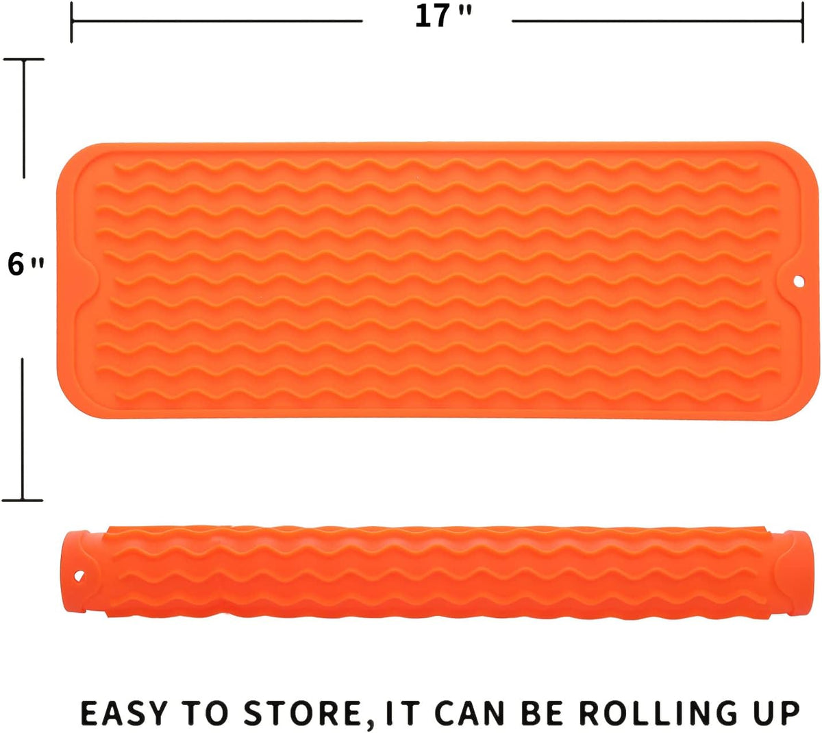 Silicone Dish Drying Mat for Multiple Usage,Easy clean,Eco-friendly,Heat-resistant Silicone Mat for