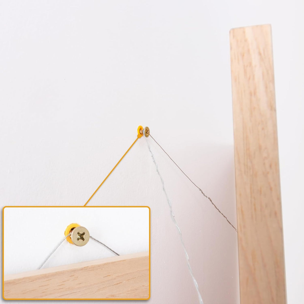 KURUI 510Pcs Wall Hanging Kit with Anchors and Screws, Picture Hanging Kit for Wall Decor Art