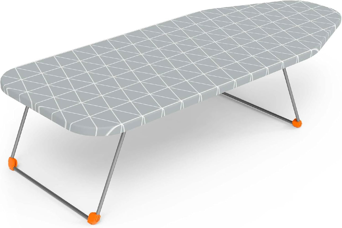 Tabletop Ironing Board with Folding Legs, Small Ironing Board with Thick Cotton Cover, Portable