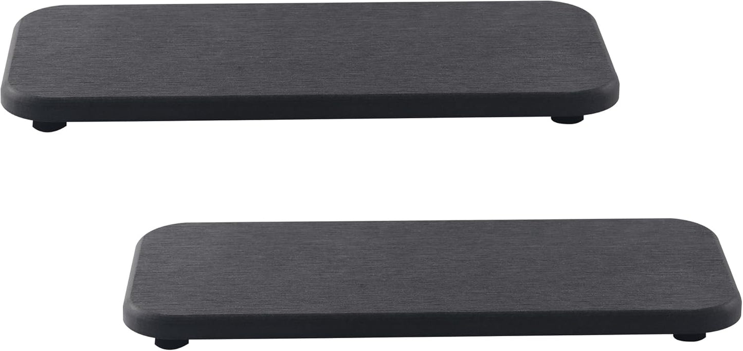 2 Pcs Water Absorbing Stone Trays, Kitchen/Bathroom Sink Soap Dish, Diatomite Tray Used for Hand