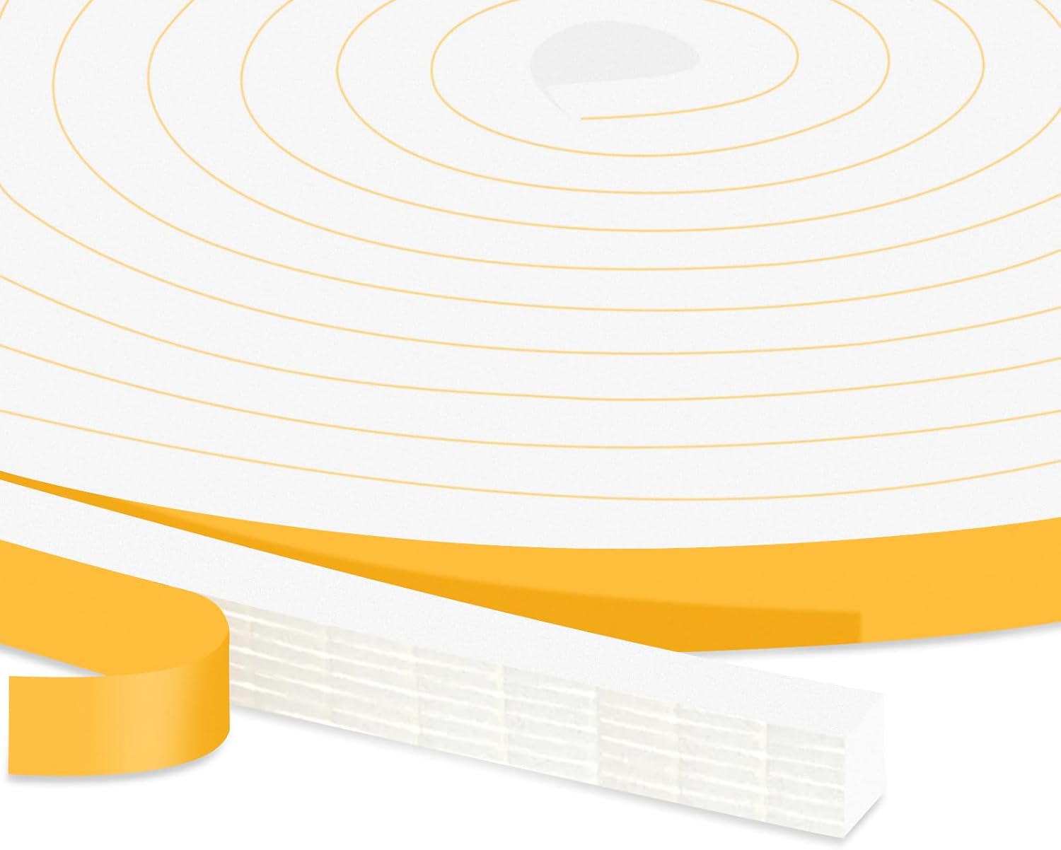 Door Weather Stripping for Doors and Window, Window Insulation Door Seal Tape, Self Adhesive Foam
