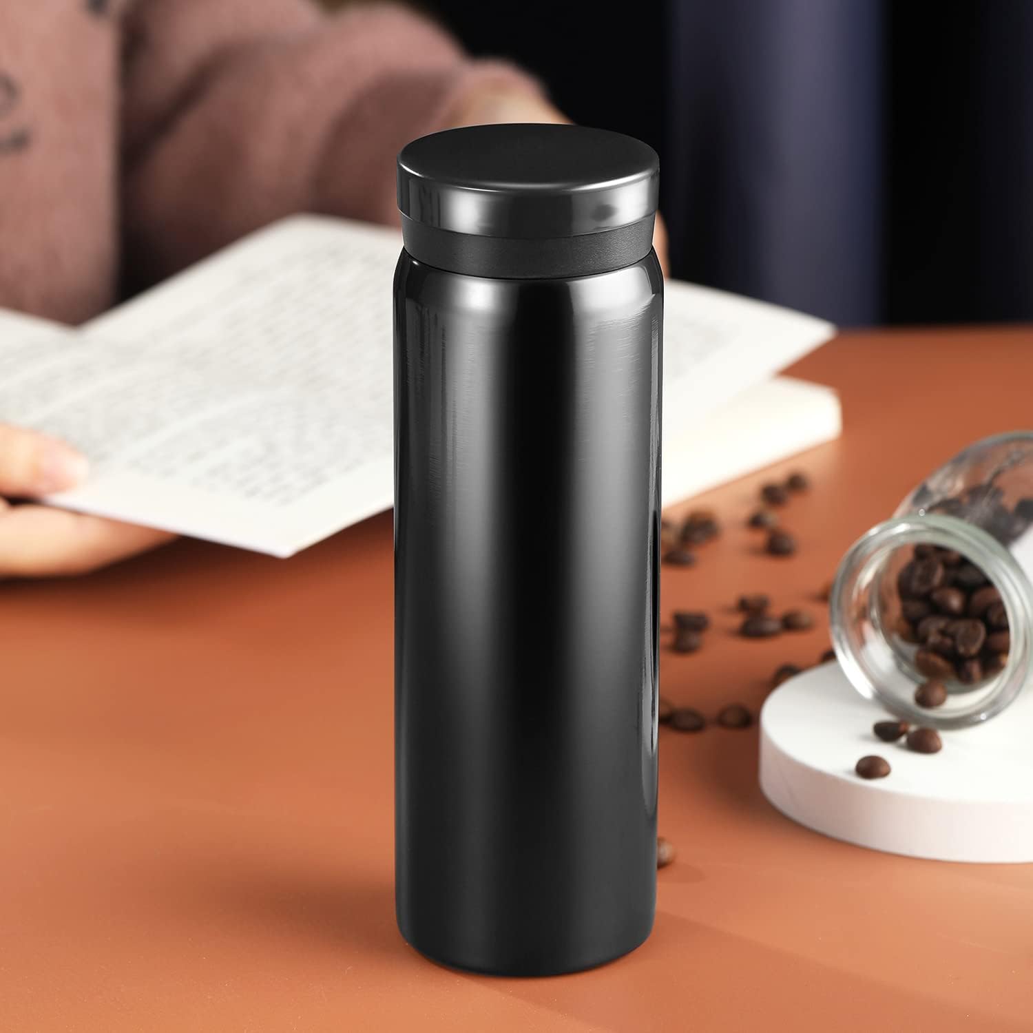 Mini Thermos Cute Water Bottle - 7 oz Tiny Insulated Vacuum 18/10 Stainless Steel Small Flask