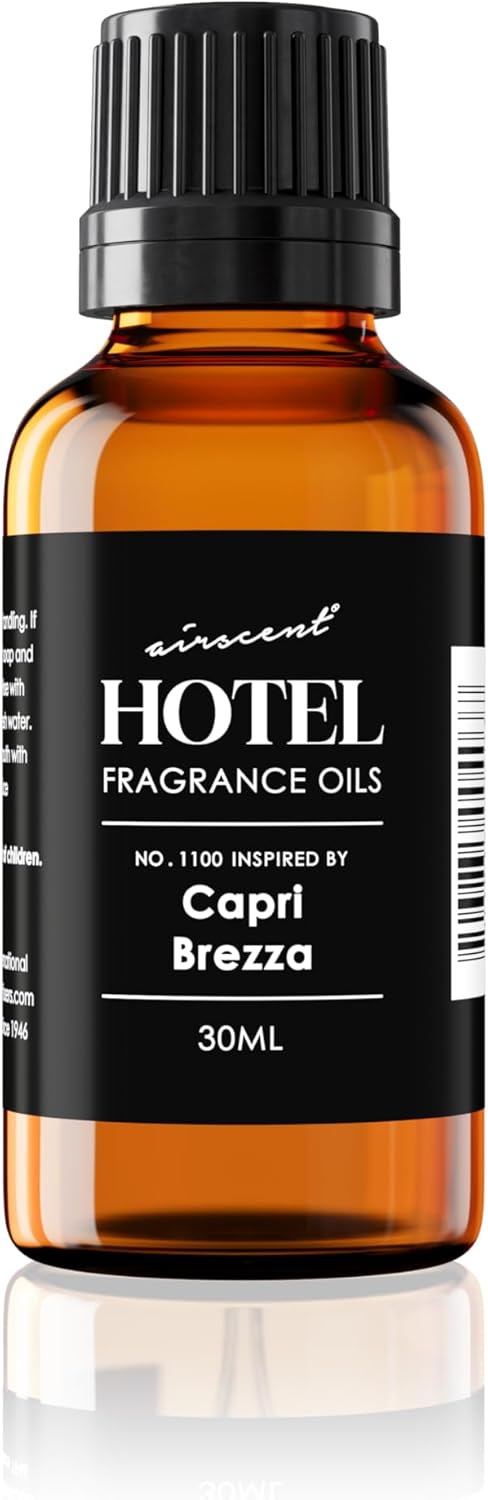 AirScent Capri Brezza Diffuser Oil No. 1100 - Volcano-Inspired Premium Fragrance Oil for Ultrasonic