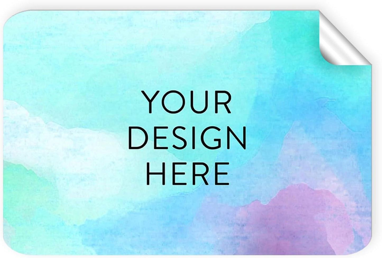 100 Custom Vinyl Stickers - Upload Your own Image, Text, Design, Logo - Personalized Logo Labels