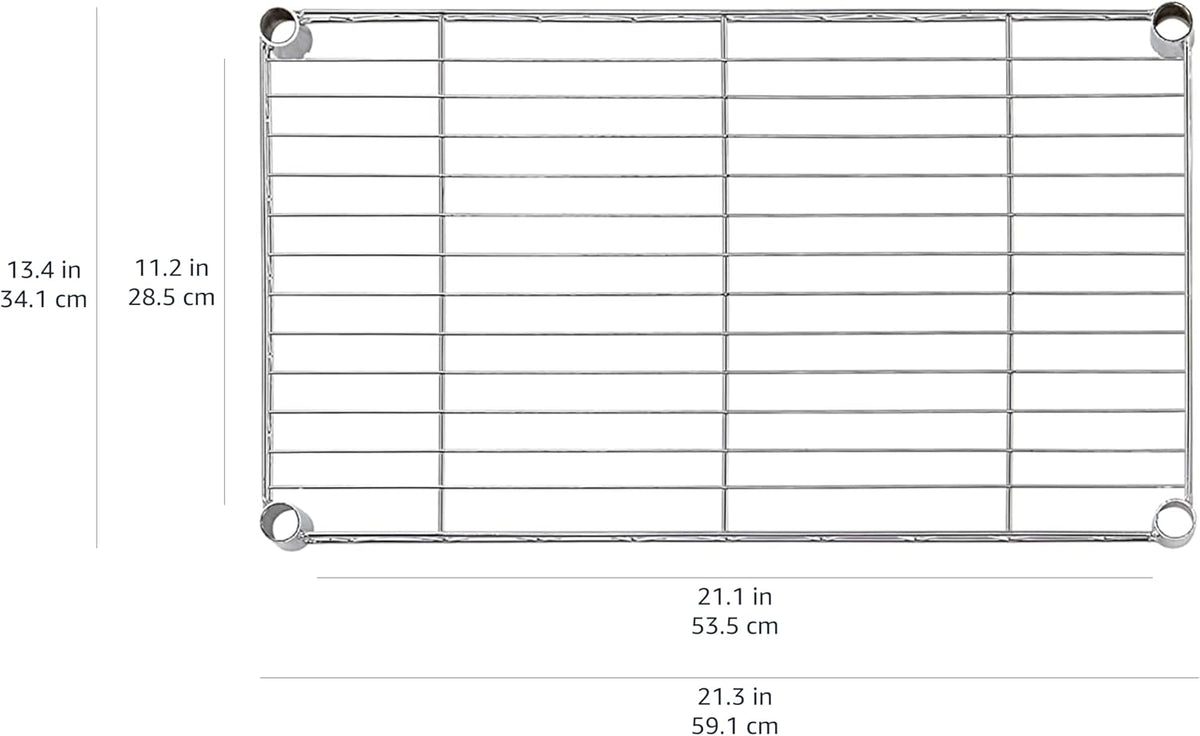 Amazon Basics 5-Shelf Multipurpose Adjustable Sturdy Steel Storage Shelving Unit, Easy Assembly