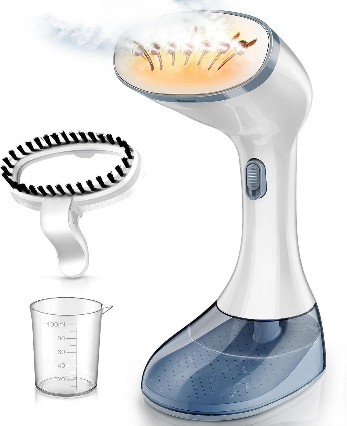 Steamer for Clothes, 1800W Fast Heat-up Clothes Steamer Handheld Garment Steamer with 3 Steam