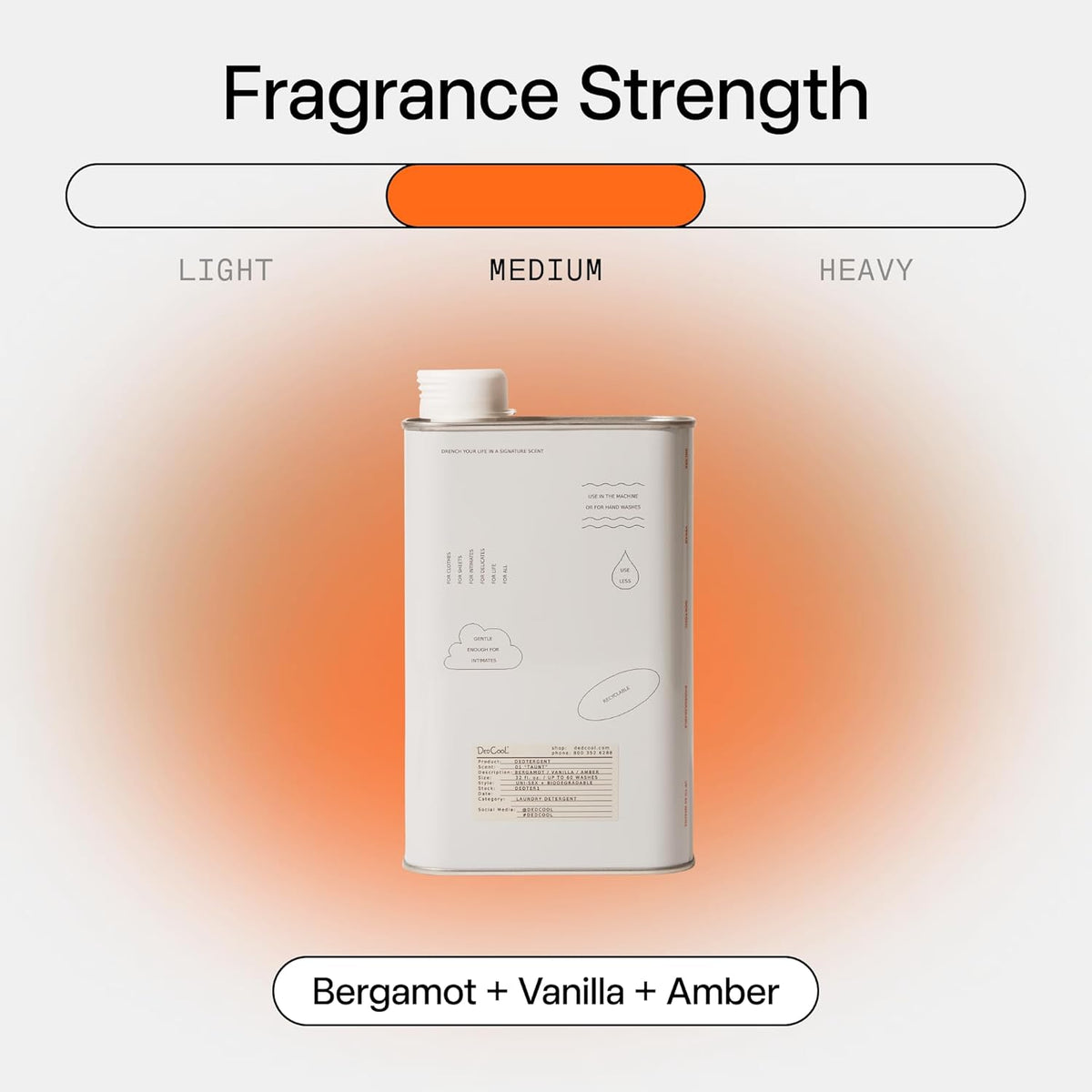 DedCool Liquid Laundry Dedtergent | 01 Taunt | Luxurious Long-Lasting Signature Scent Detergent |