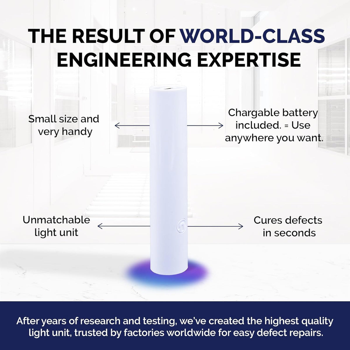 Bone & Almond Color Surface Repair Kit - Fix Chips & Defects in Minutes | Repair Tiles Bathroom