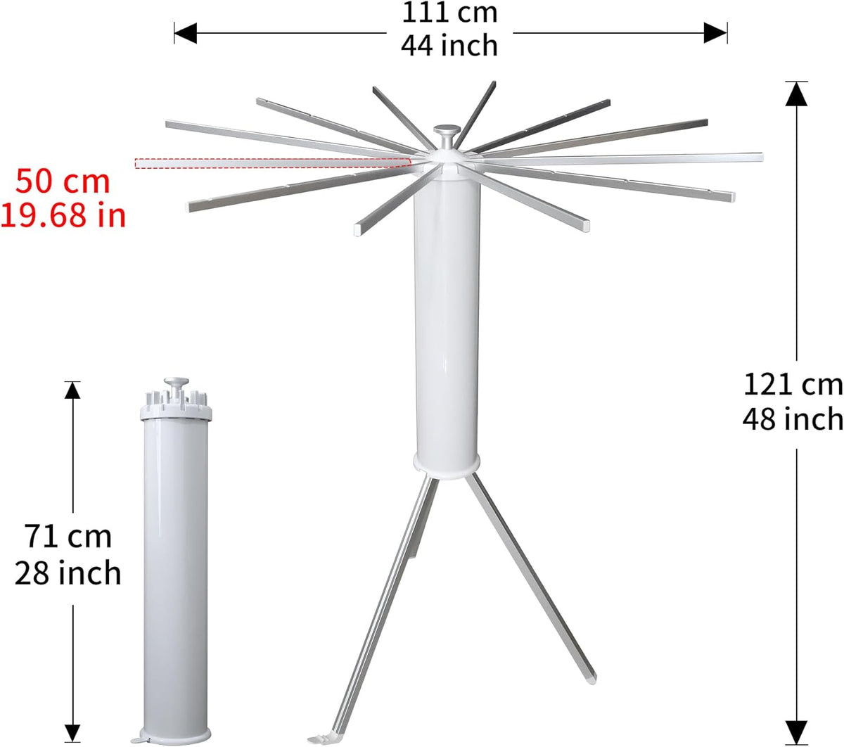 Clothes Drying Rack Tripod,Laundry Hanger Dryer Rack,Portable Foldable Drying Rack-Drying Rack