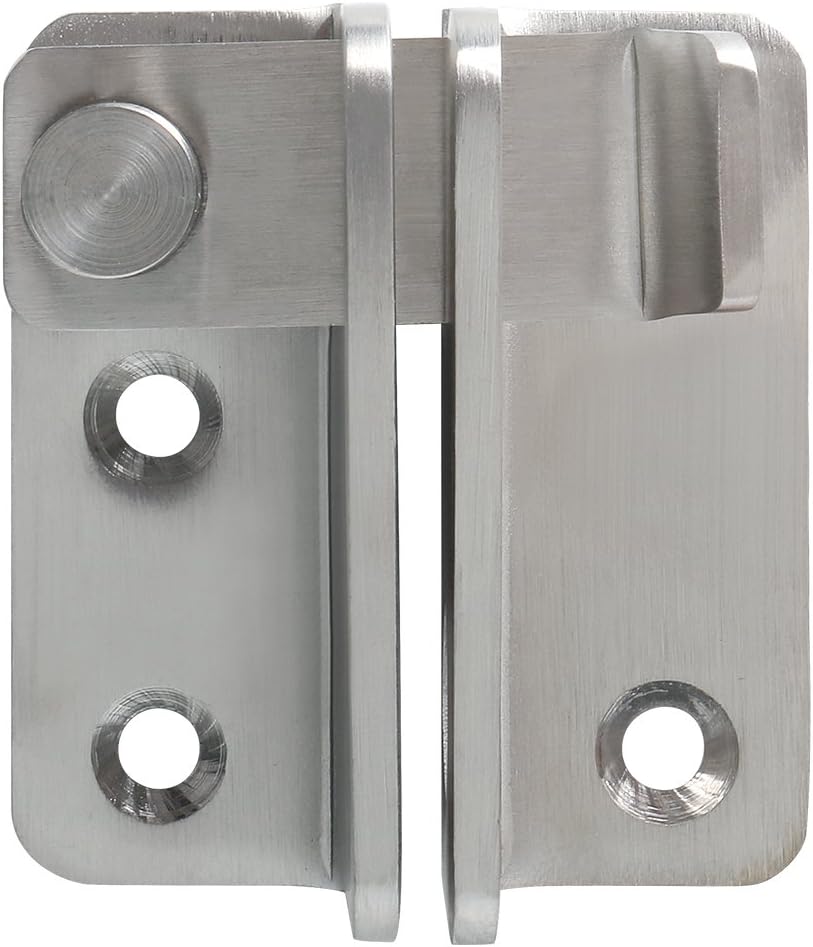 Alise Flip Latch Gate Latch,Shed Door Latch Barn Door Lock Shed Lock Shed Latch,Brushed Stainless