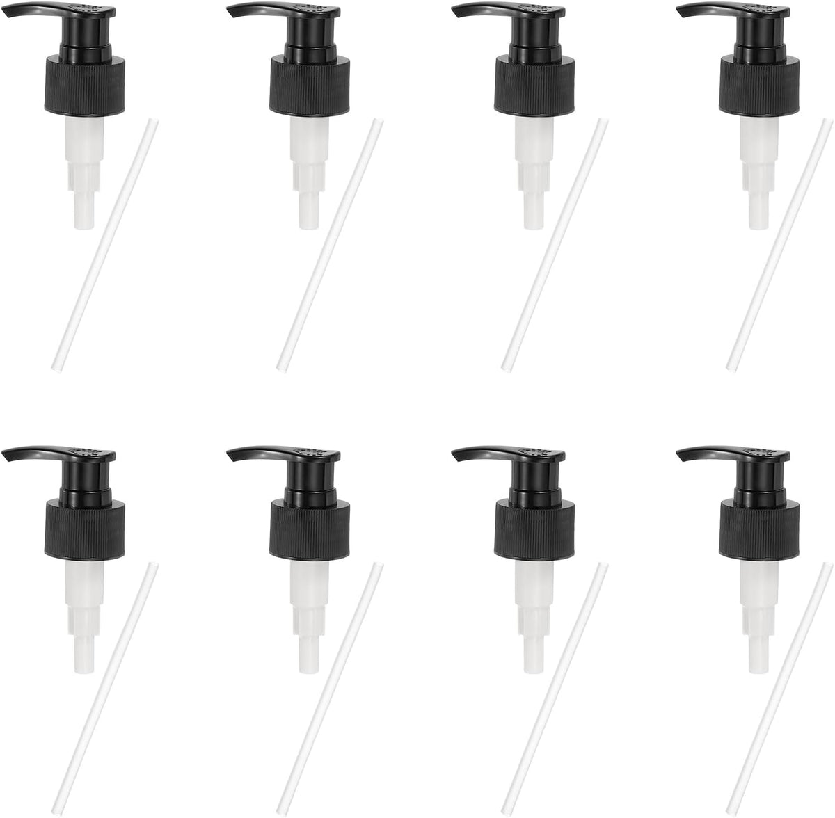 uxcell 8 Pcs Soap Dispenser Pump Heads Soap Dispensers Top Pumps Replacement Switch Pumphead for