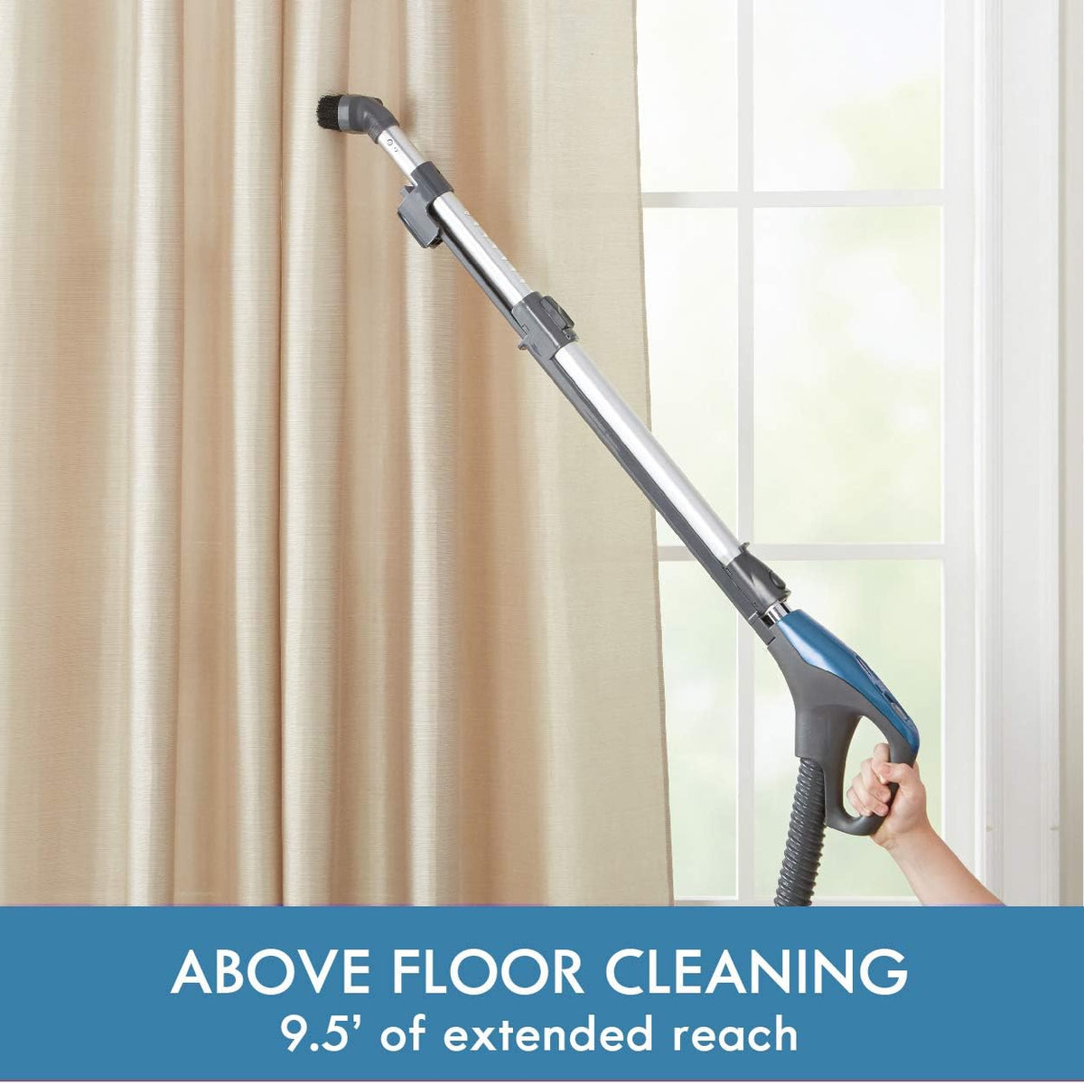 Kenmore BC3005 Pet Friendly Lightweight Bagged Canister Vacuum Cleaner with Extended Telescoping