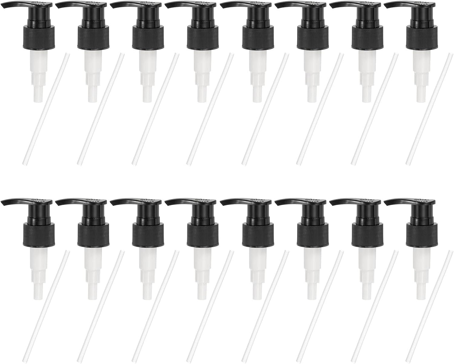 uxcell 16 Pcs Soap Dispenser Pump Heads Soap Dispensers Top Pumps Replacement Switch Pumphead for