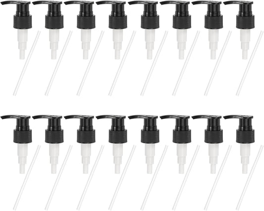 uxcell 16 Pcs Soap Dispenser Pump Heads Soap Dispensers Top Pumps Replacement Switch Pumphead for