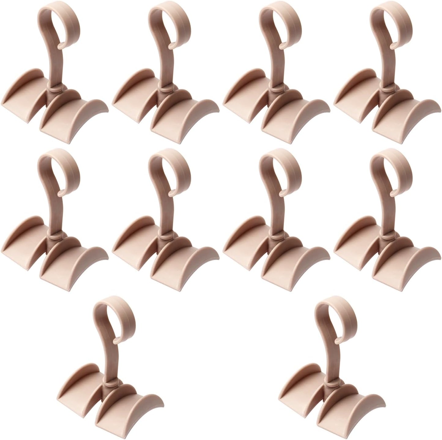 Rotating Belt Hanger 360°Rotatable Organizer 4 Hangers for Drying Towels Bras Clothes Gloves
