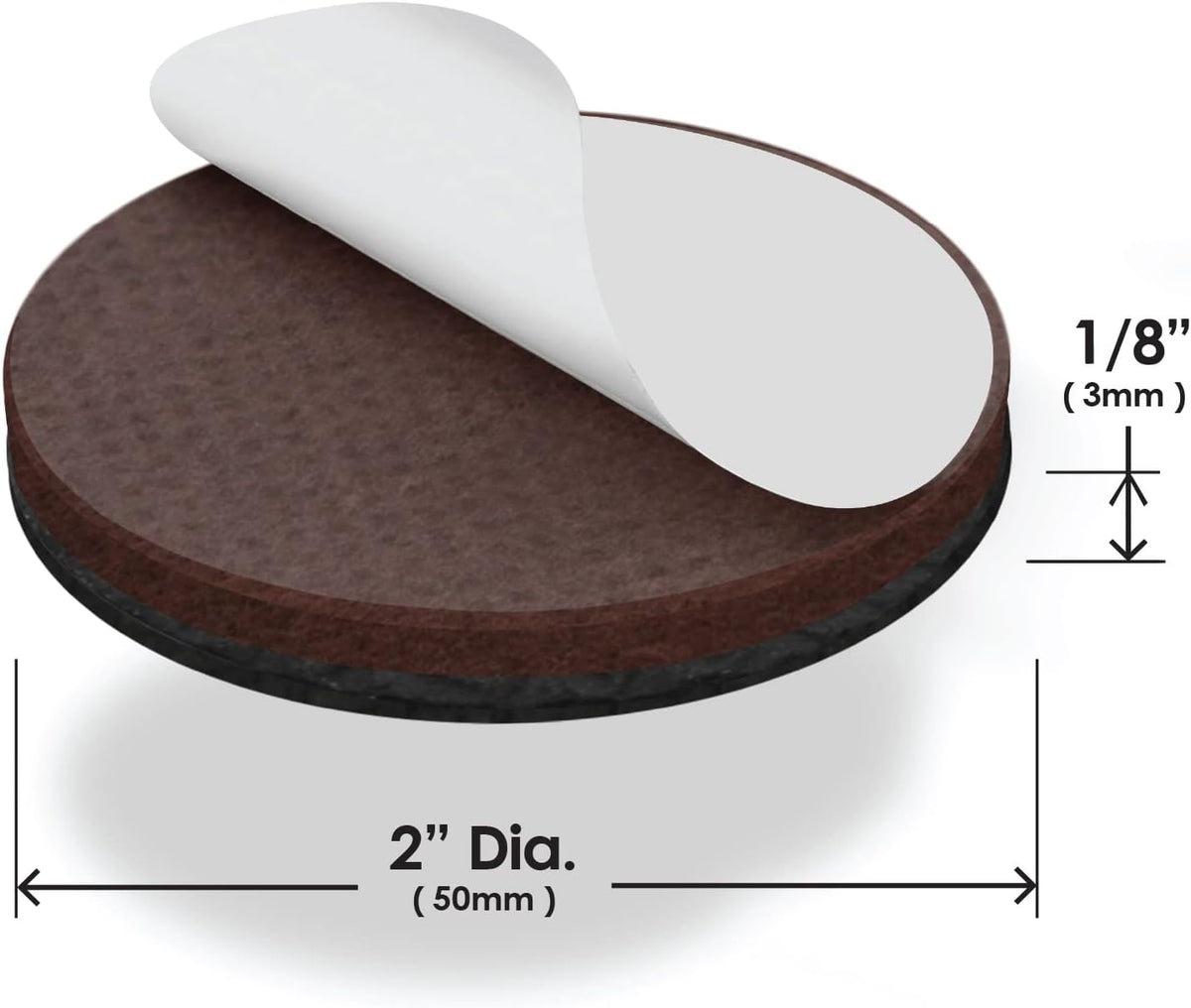 Slipstick GorillaPads Non Slip Furniture Pads/Gripper Feet Floor Protectors (Set of 16) Premium 2
