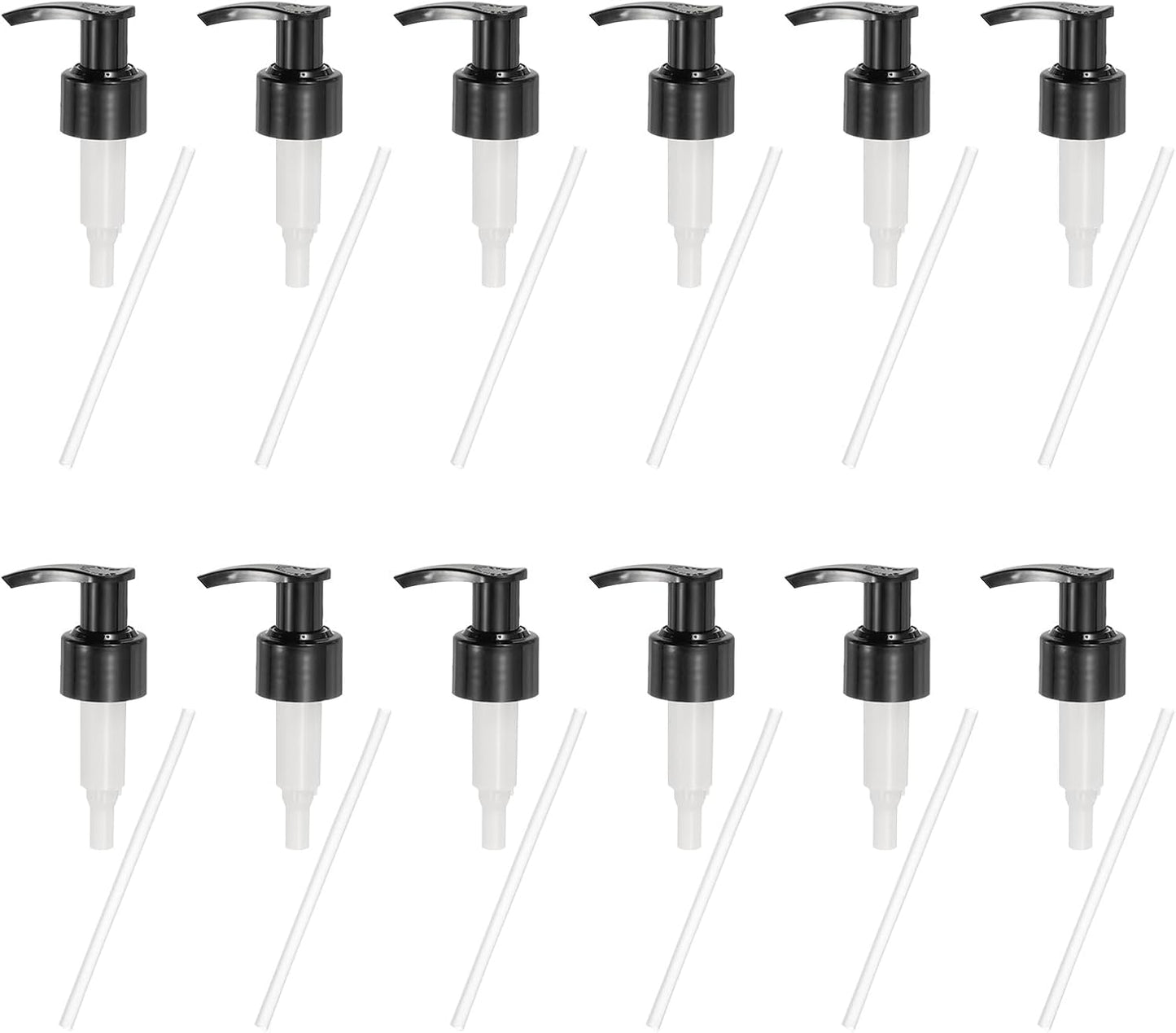 uxcell 12 Pcs Soap Dispenser Pump Heads Soap Dispensers Top Pumps Replacement Switch Pumphead for