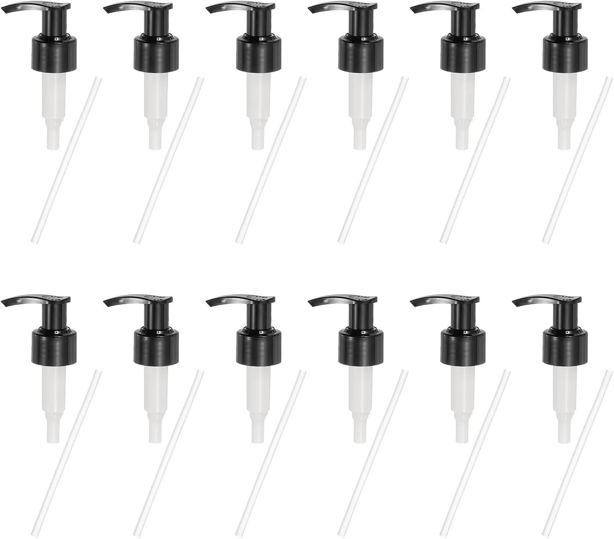 uxcell 12 Pcs Soap Dispenser Pump Heads Soap Dispensers Top Pumps Replacement Switch Pumphead for