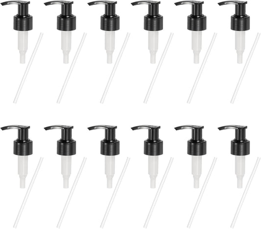 uxcell 12 Pcs Soap Dispenser Pump Heads Soap Dispensers Top Pumps Replacement Switch Pumphead for