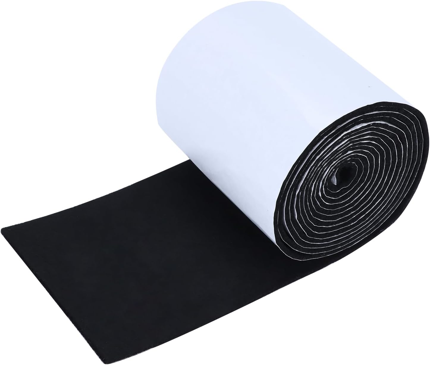 Non Slip Furniture Pads, 5" x 120" Felt Strips with Adhesive Backing, Cuttable Felt Chair Pads