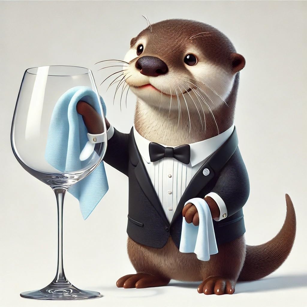 Trendy Bartender Toast to Perfection Microfiber Commercial Grade Glass Polishing Lint-Free Cloth